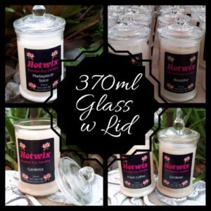 370ml Glass Scented Candle with Lid